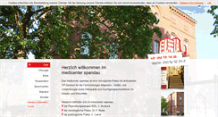 Desktop Screenshot of medicenter-spandau.de
